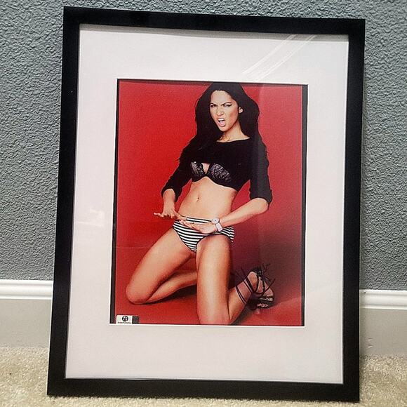 Olivia Munn X-Men's Psylocke Autographed 11X14 Framed & Matted COA Actress